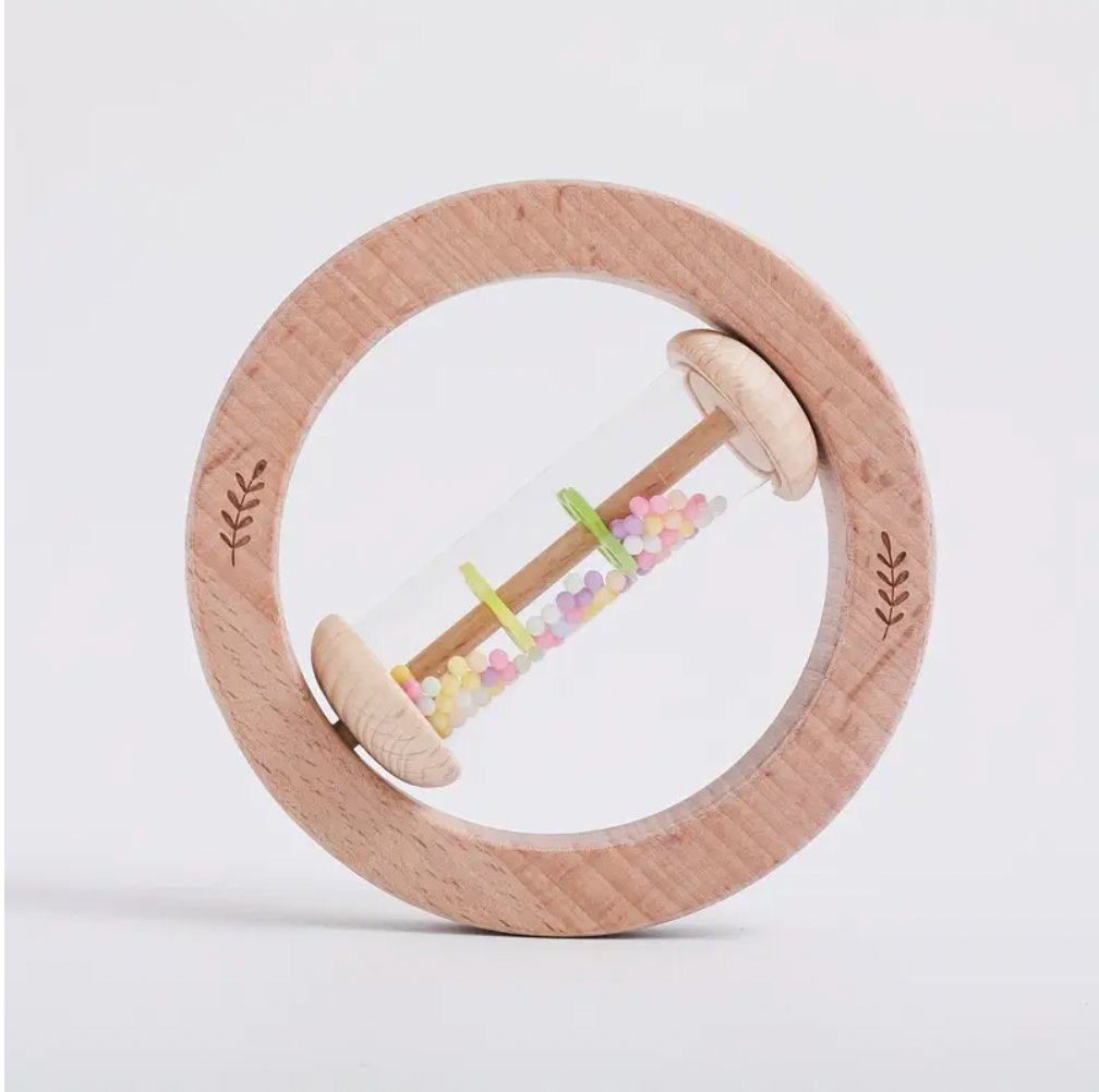 Дерев’яне брязкальце «Дощик» 🌧️