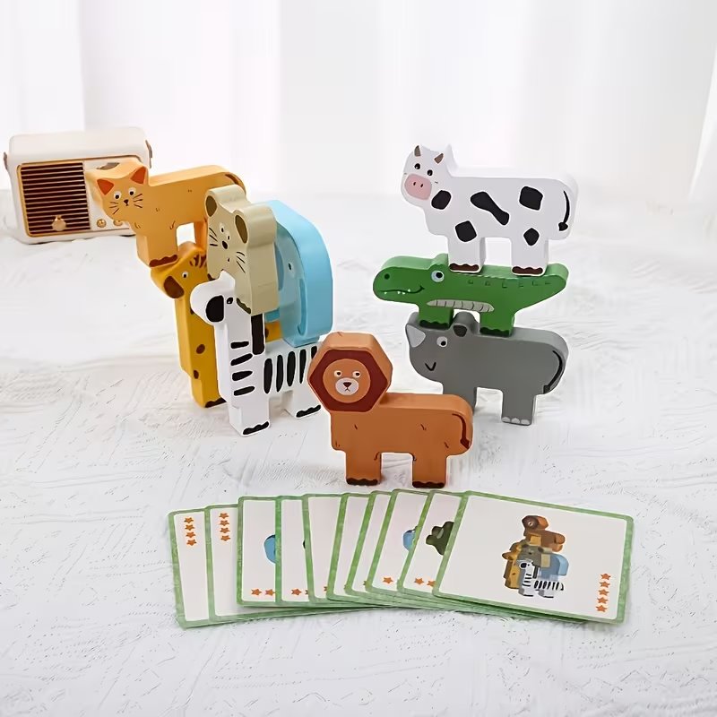 Гра на балансування «Тваринки» 🐻🦊