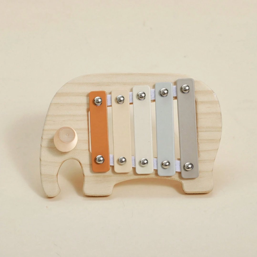 Дерев’яний ксилофон в пастельних кольорах 🎵