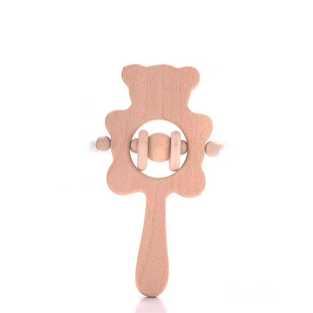 Дерев’яне брязкальце «Ведмедик» 🐻